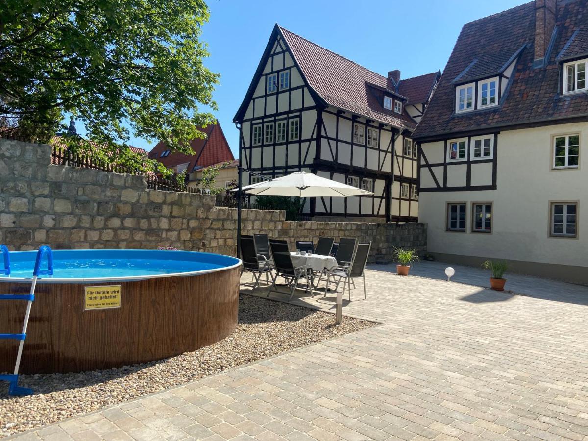 Apartment In Der Hohen クヴェードリンブルク エクステリア 写真